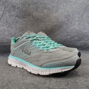 Fila Shoes Womens 9 Athletic Sneakers Active Comfort Running Cross Training Gray